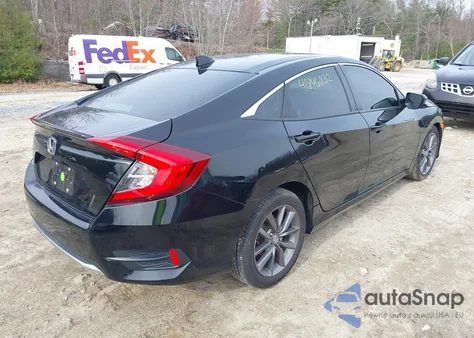 2020 Honda Civic Ex из США, поврежденный, VIN 19XFC1F38LE218062